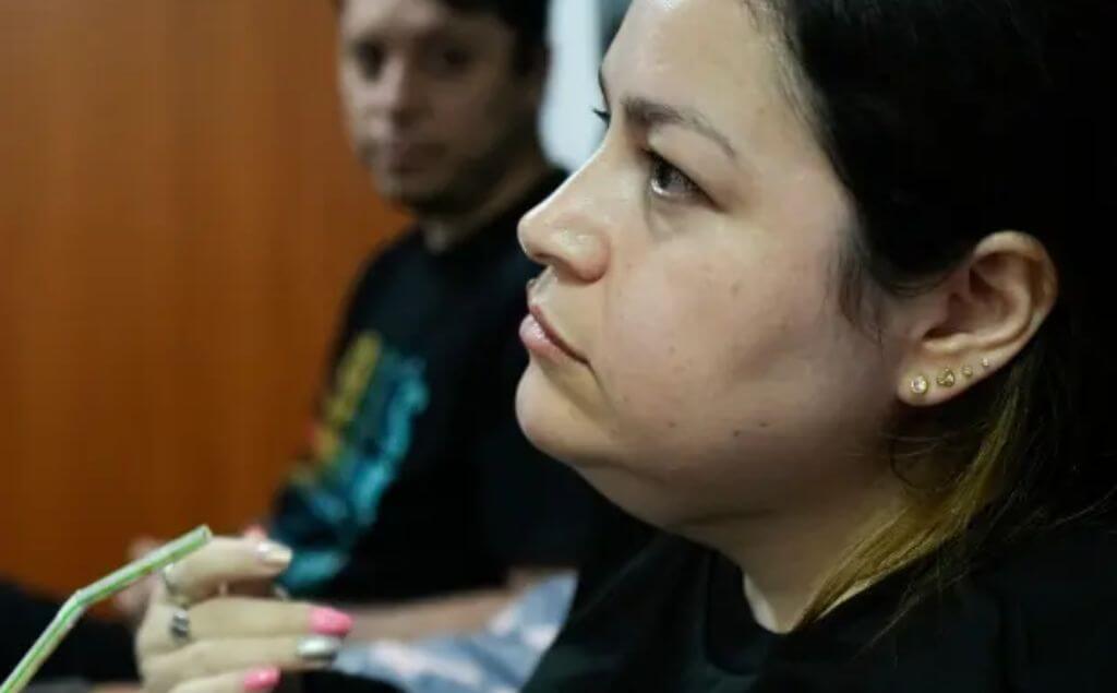 Susana Moreira, de 41 años y que padece una distrofia muscular degenerativa