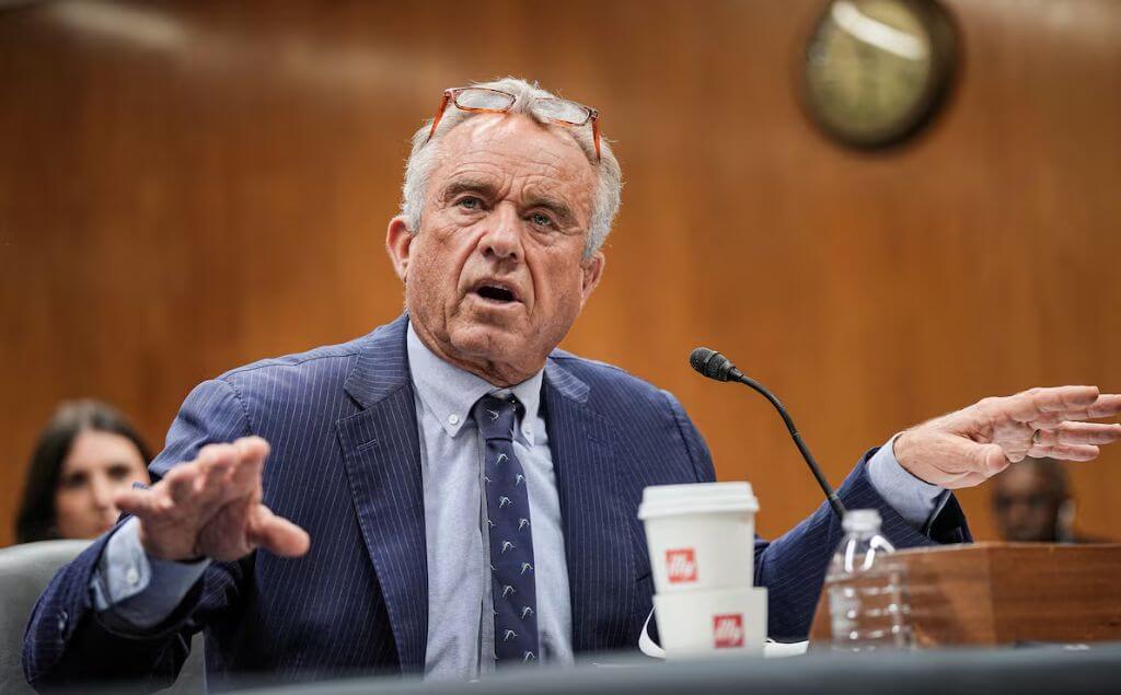 El secretario de Salud, Robert F. Kennedy Jr., en una comparecencia en el Senado el pasado 20 de mayo.