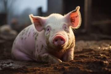 Logran corazones con células humanas en embriones de cerdo