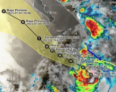 Huracán ‘Flossie’ en México