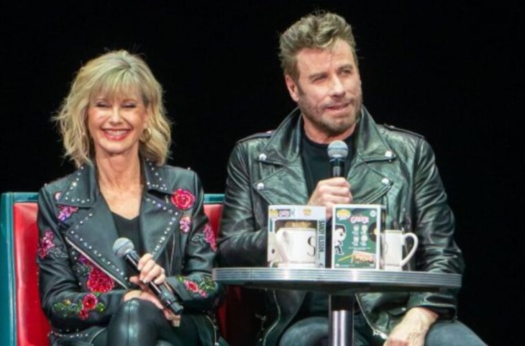 John Travolta vuelve a caracterizarse como Danny Zuko