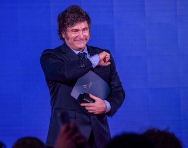 El presidente de Argentina, Javier Milei