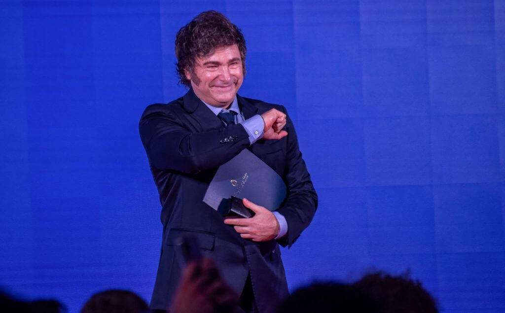El presidente de Argentina, Javier Milei