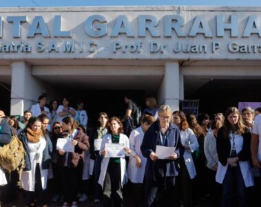 El Garrahan, que se ha convertido en las últimas semanas en símbolo de las protestas contra el ajuste del Gobierno de Javier Milei en el campo de la salud